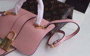 handbag pink and brown 21 cm