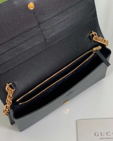 G u c c i black W19 H10 D4cm