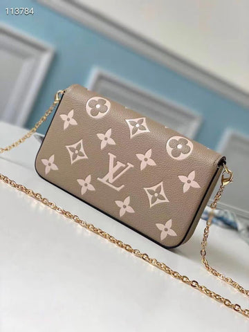pouch brown handbag