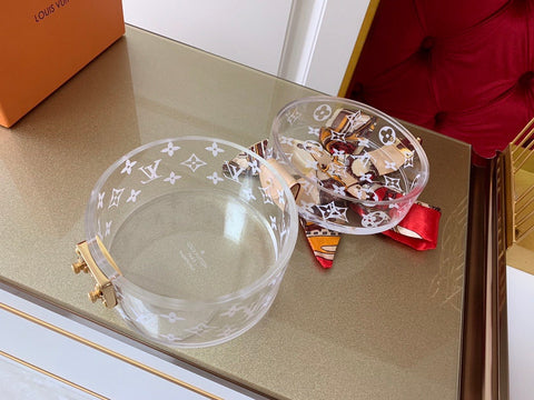 Transparent jewelry box