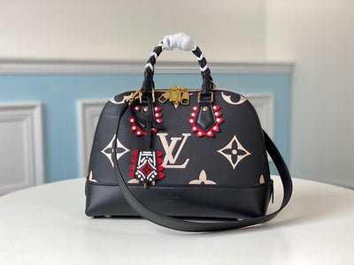 handbag née red