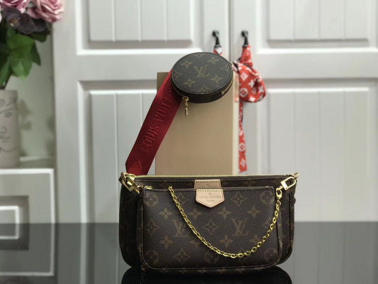 MULTI POCHETTE ACCESSOIRES red