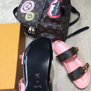 Lv sandals pink