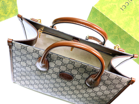 G u c c i tote 31cmx26.5cmx14cm
