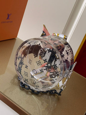 Transparent jewelry box