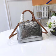silver handbag