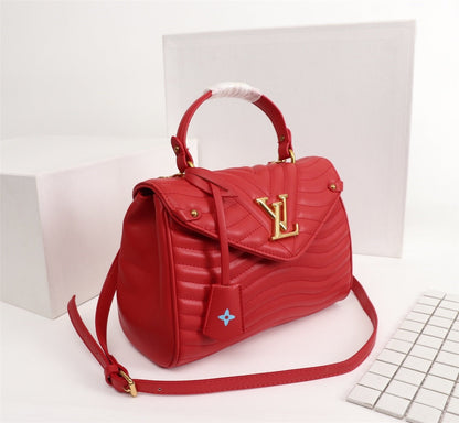 L handbag red