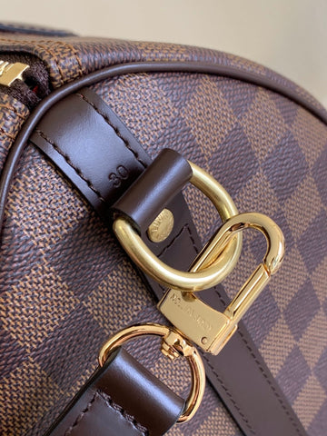 Brown color handbag speedy 30 cm