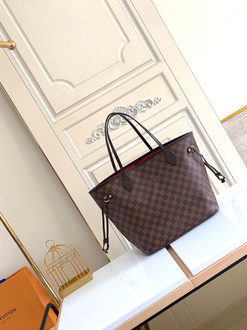 neverfull check handbag