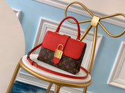 lock handbag 21.0 x 17.0 x 8.0 cm