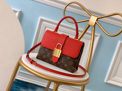 lock handbag 21.0 x 17.0 x 8.0 cm