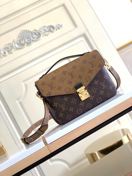 metis brown handbag