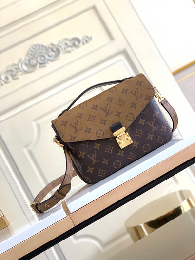 metis brown handbag