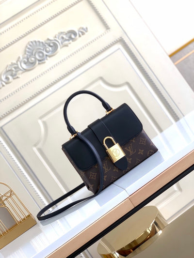 handbag lock black