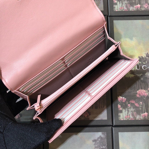 GG wallet pink