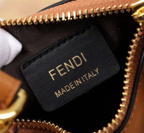 F e n d i moon brown 16.5 x 14 x 5 cm