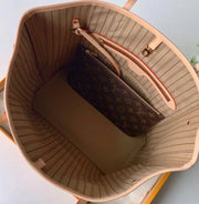 Neverfull-brown inside handbag