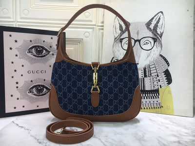Gucci denim 28*19*4.5cm