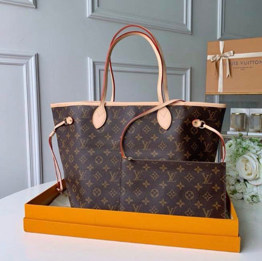 Neverfull-brown inside handbag