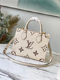 Bicolor handbag