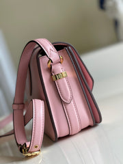Fashion pink handbag