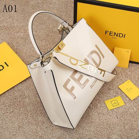 F e n d i white peekaboo 42cm
