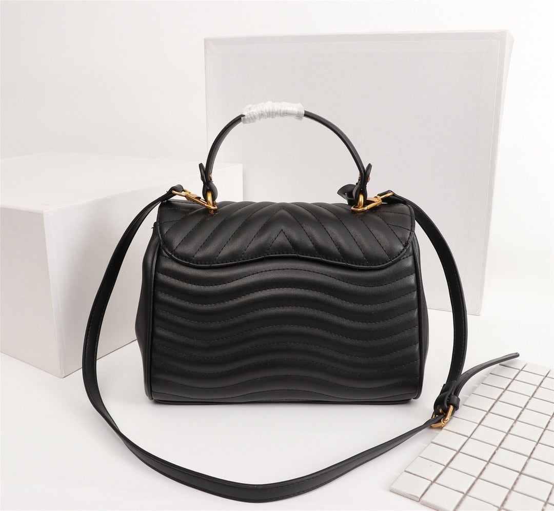 L handbag black