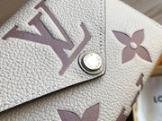 Fold white wallet