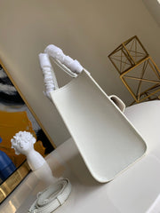 white new handbag