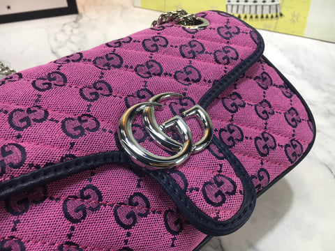 G u c c i pink 22x14x6