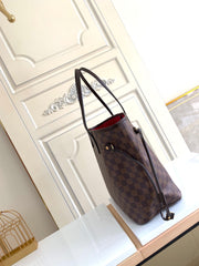 neverfull check handbag