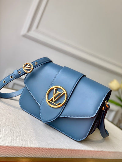 handbag sun blue