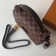 Checkered pattern handbag