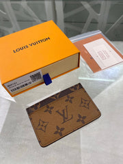 Retro flower card hold wallet