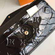 Shiny skin wallet 19*10cm