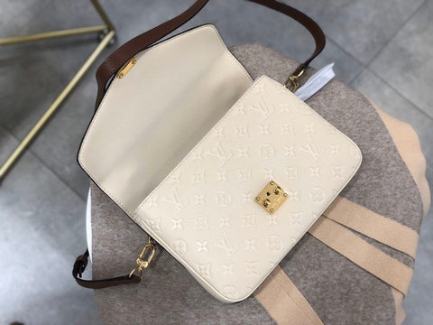 metis white handbag