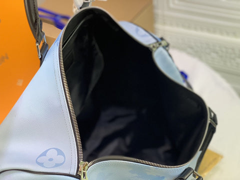 blue duffle 40cm