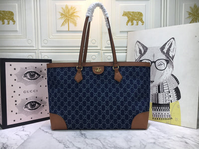 Gucci denim 38*28*14cm