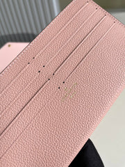 card holder pochette pink