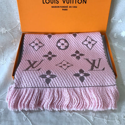 fashion pink scarf
