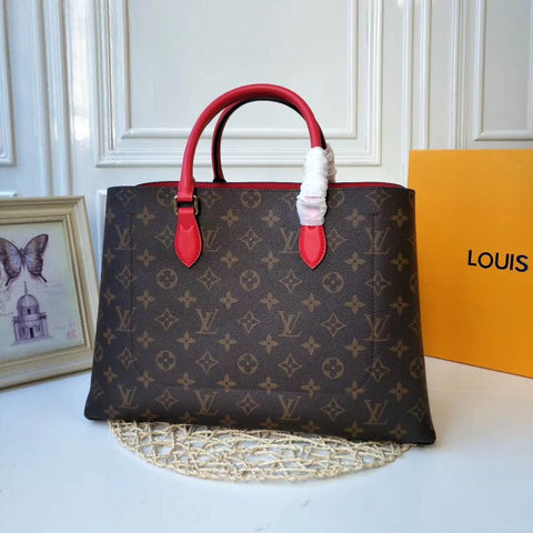 retro flower handbag