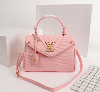 cute pink color handbag