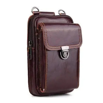 Genuine Leather Waist Bag lbcase