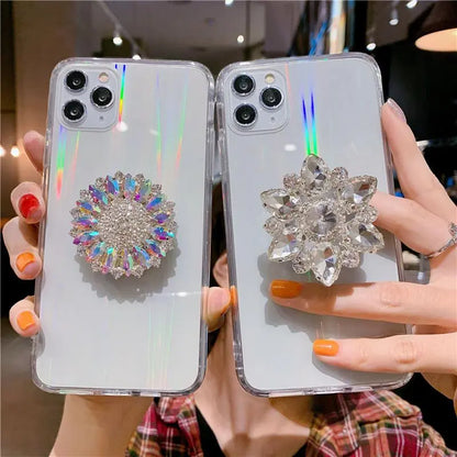 Diamond stand phone case lbcase