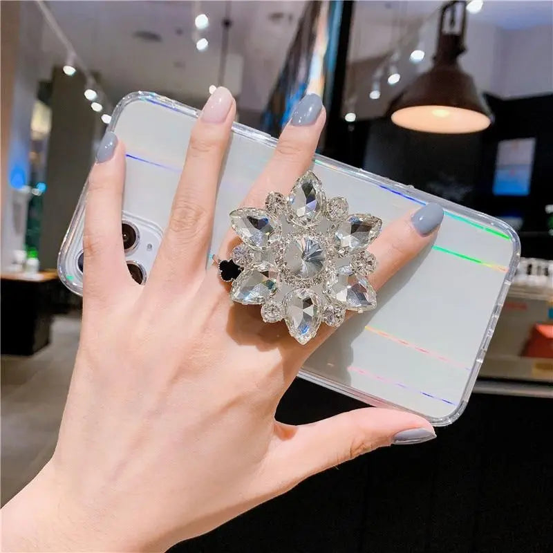 Diamond stand phone case lbcase