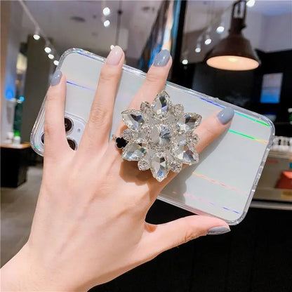 Diamond stand phone case lbcase