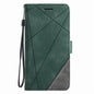 Stripe Wallet Rhombus Case lbcase