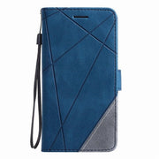 Stripe Wallet Rhombus Case