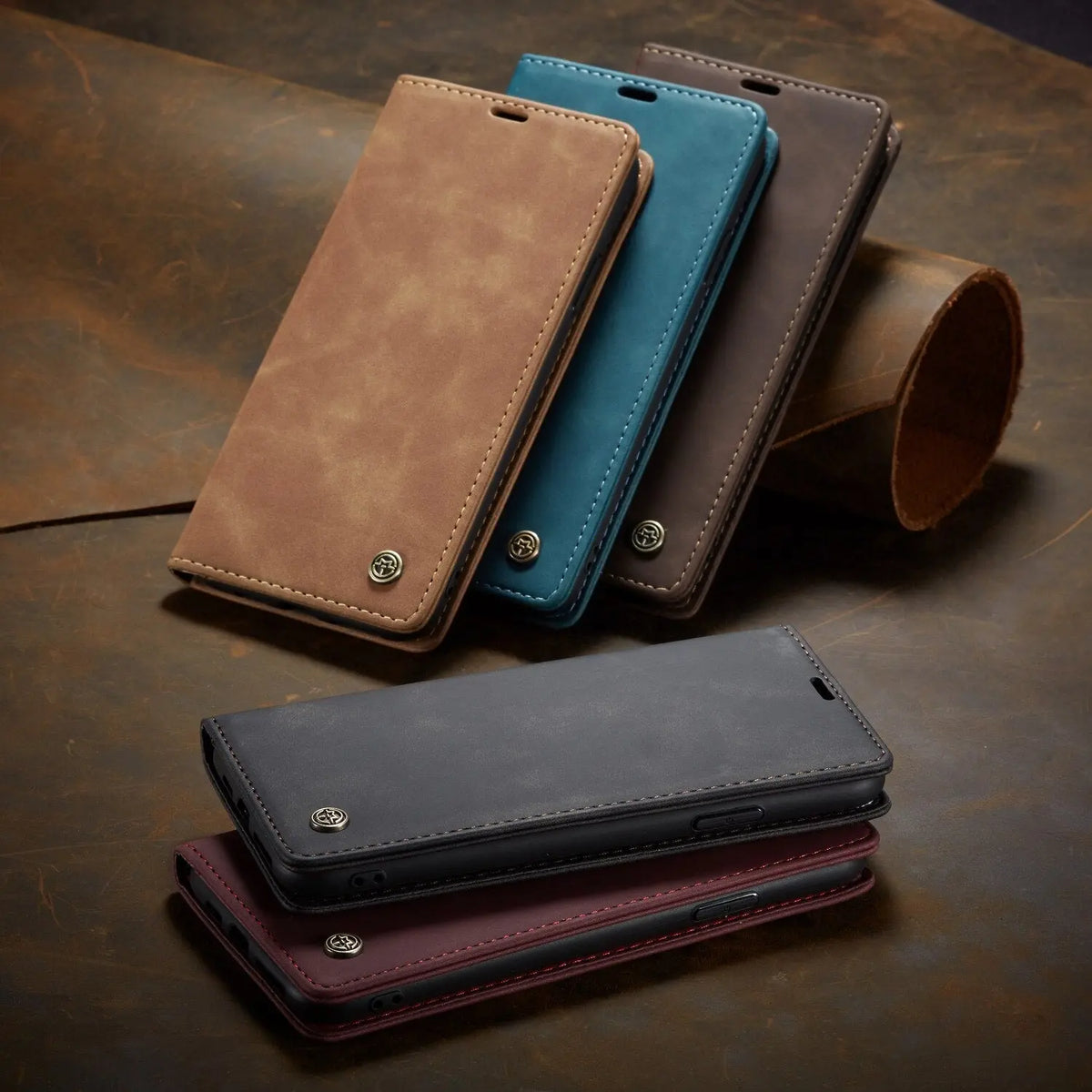 Magnetic Business Leather Case lbcase