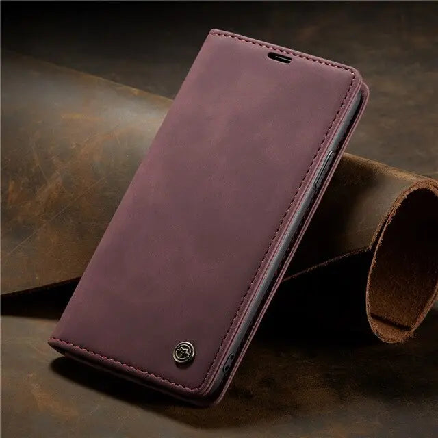 Magnetic Business Leather Case lbcase